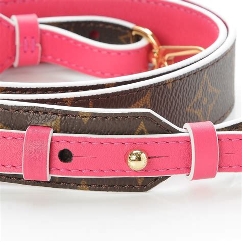 louis vuitton monogram bandouliere shoulder strap hot pink|louis vuitton bandouliere strap jacquard.